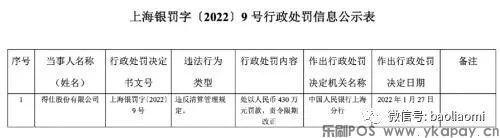 年度支付公司被处罚排行榜!新大陆旗下国通星驿居榜首！(图5)